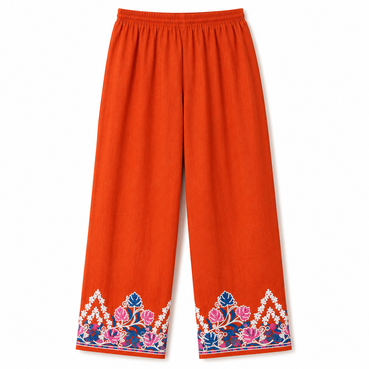 Kashmir Aari cotton Co-Ord Set | Sassy Salmon